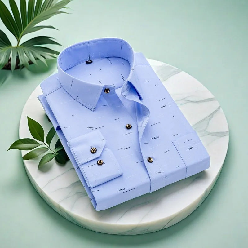 Luxury Long Sleeve Shirt (Korean Version)