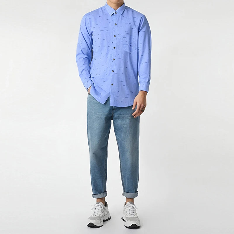 Luxury Long Sleeve Shirt (Korean Version)