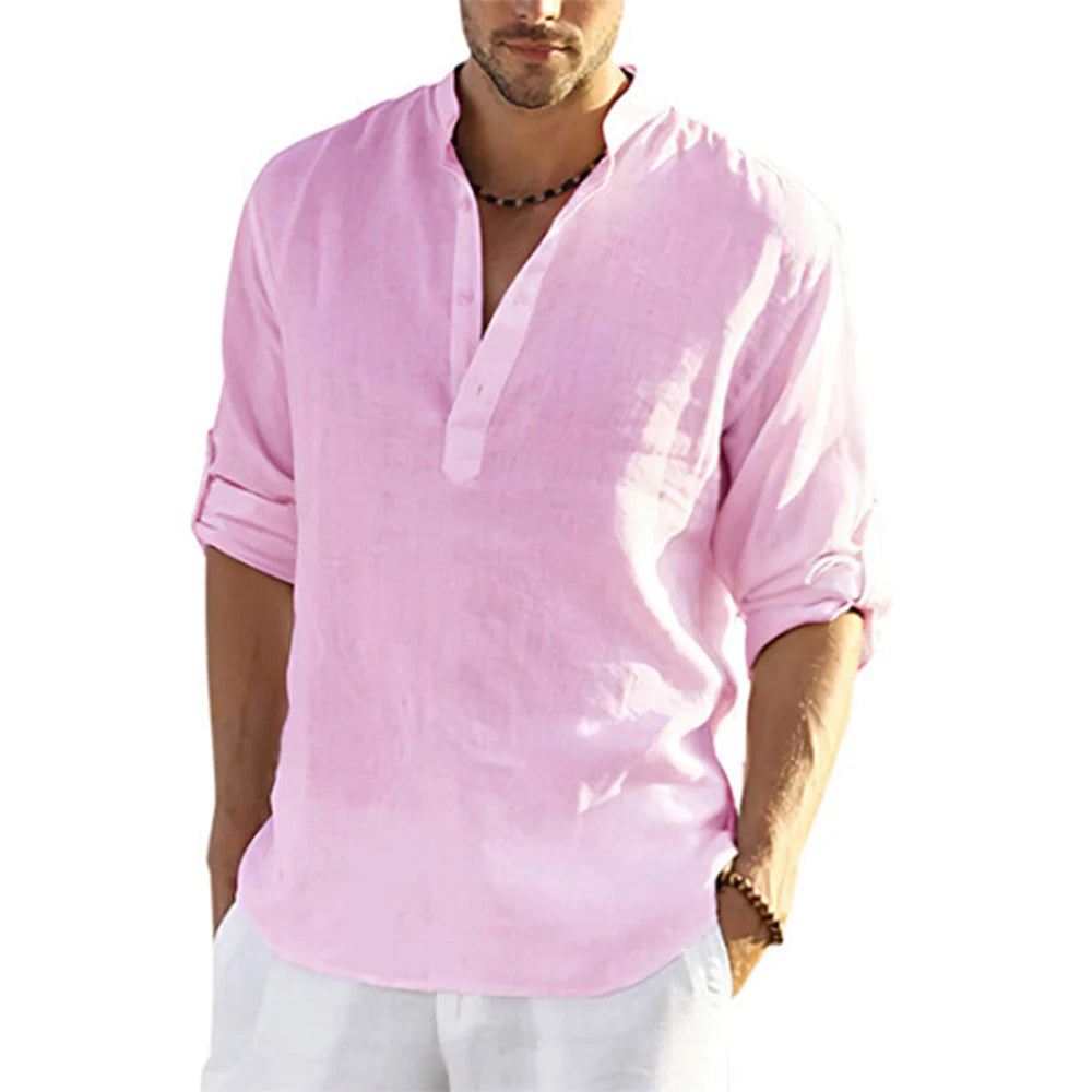 New Cotton Linen Shirts