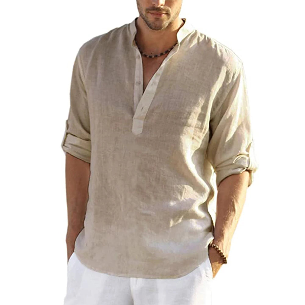 New Cotton Linen Shirts