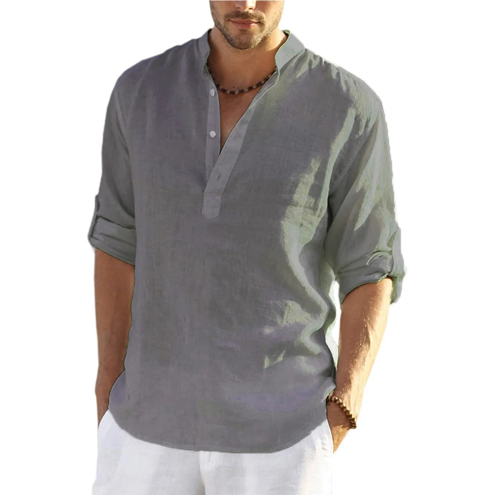 New Cotton Linen Shirts