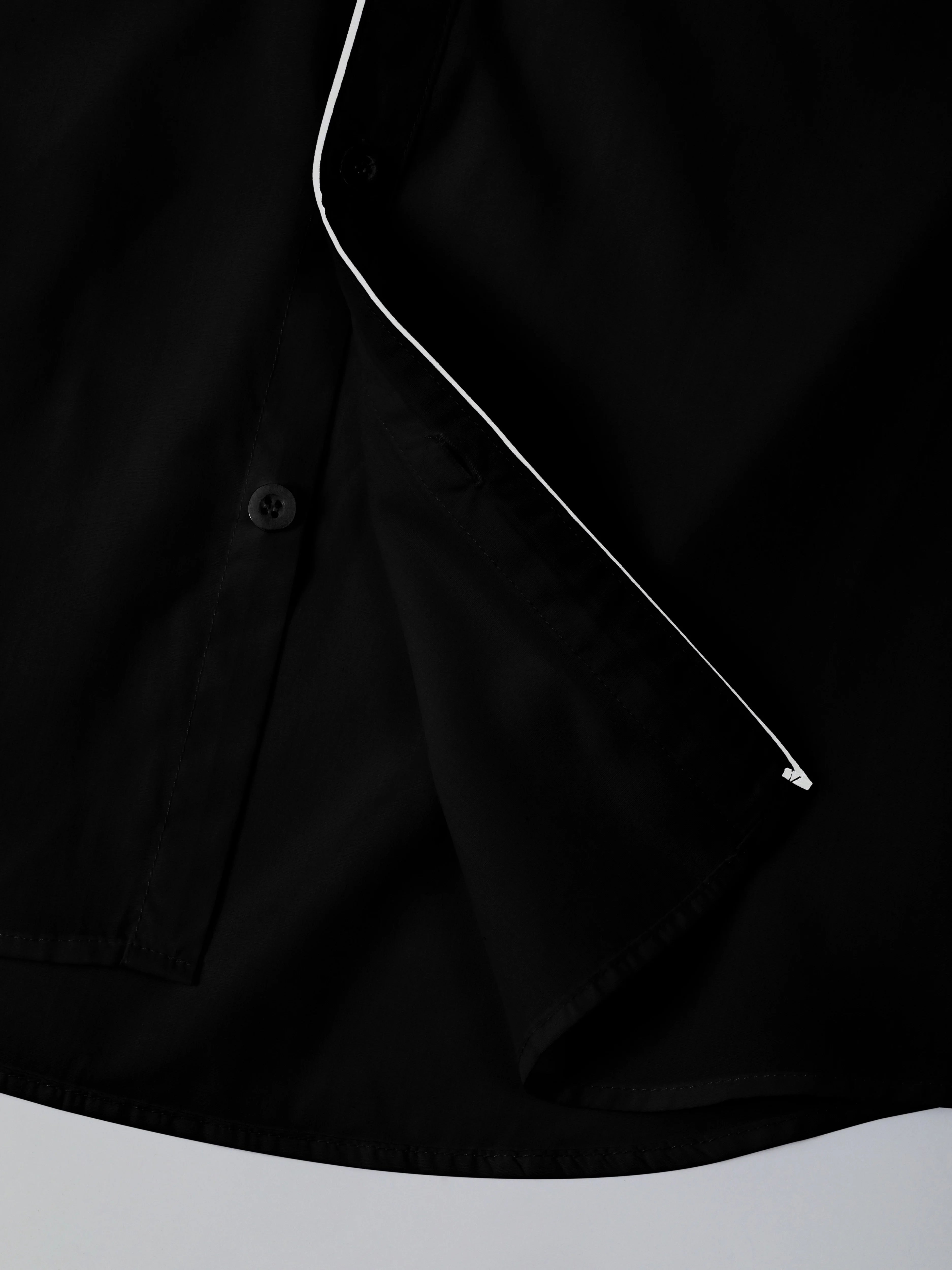 long-sleeved solid color shirts
